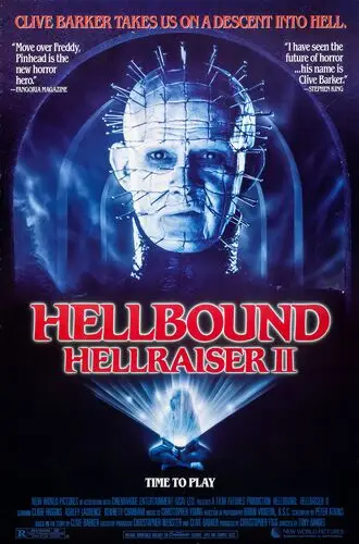 Hellbound: Hellraiser II (1988) White Tank-Top - idPoster.com