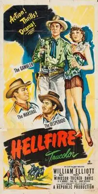 Hellfire (1949) Men's Colored  Long Sleeve T-Shirt - idPoster.com
