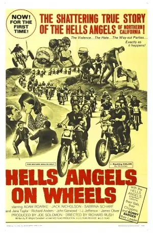 Hells Angels on Wheels (1967) White T-Shirt - idPoster.com