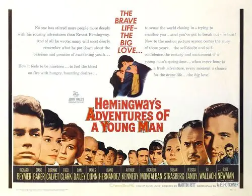 Hemingway's Adventures of a Young Man (1962) Women's Colored Tank-Top - idPoster.com