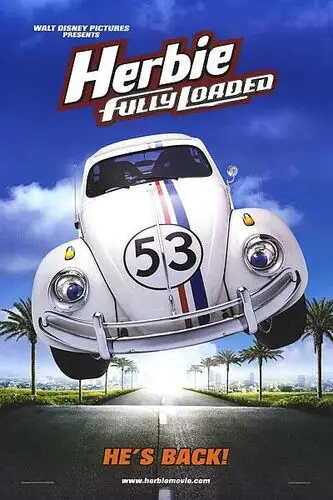 Herbie Fully Loaded (2005) Women's Colored Tank-Top - idPoster.com
