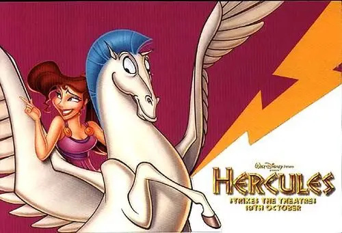 Hercules (1997) White Tank-Top - idPoster.com