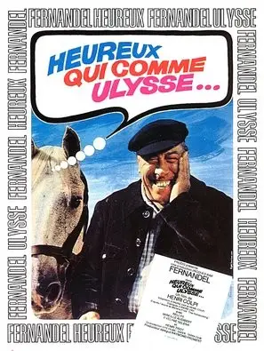 Heureux qui comme Ulysse (1970) Men's Colored T-Shirt - idPoster.com