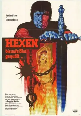 Hexen bis aufs Blut gequalt (1970) Women's Colored Hoodie - idPoster.com