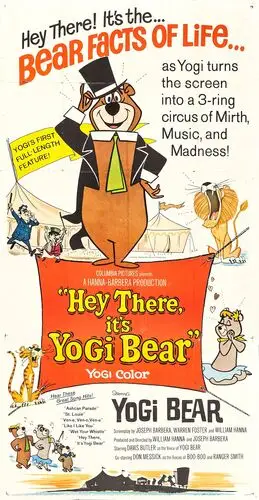 Hey There It's Yogi Bear (1964) Wall Poster picture 504030