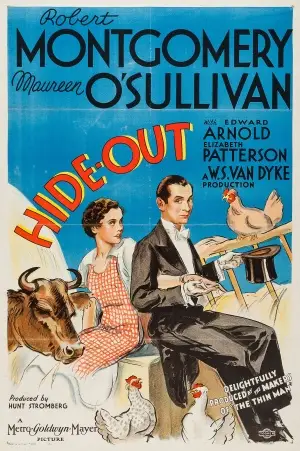 Hide-Out (1934) Women's Colored T-Shirt - idPoster.com