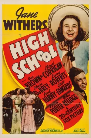 High School (1940) Women's Colored Tank-Top - idPoster.com