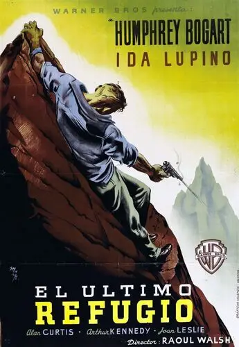 High Sierra (1941) Men's Colored  Long Sleeve T-Shirt - idPoster.com
