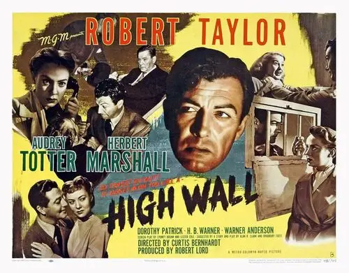 High Wall (1947) White T-Shirt - idPoster.com