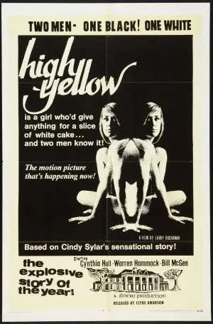 High Yellow (1965) White T-Shirt - idPoster.com