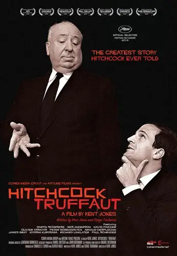 HitchcockTruffaut (2015) White T-Shirt - idPoster.com