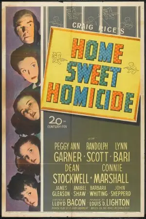 Home Sweet Homicide (1946) Men's Colored Hoodie - idPoster.com