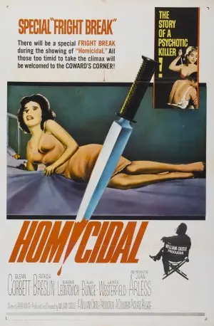 Homicidal (1961) Baseball Cap - idPoster.com