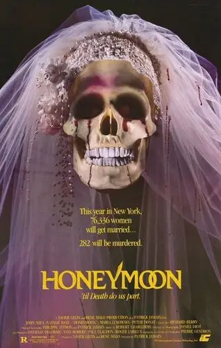 Honeymoon (1985) Women's Colored Tank-Top - idPoster.com