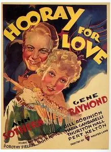 Hooray for Love (1935) posters and prints