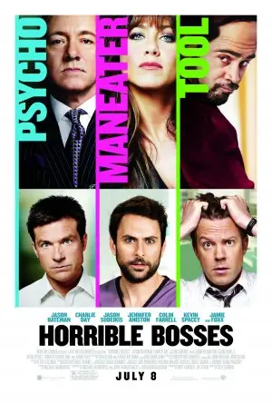 Horrible Bosses (2011) White T-Shirt - idPoster.com