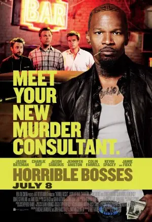 Horrible Bosses (2011) Men's Colored Hoodie - idPoster.com