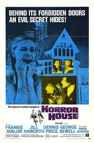 Horror House (1970) Men's Colored  Long Sleeve T-Shirt - idPoster.com