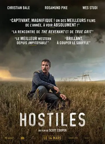 Hostiles (2017) White Tank-Top - idPoster.com
