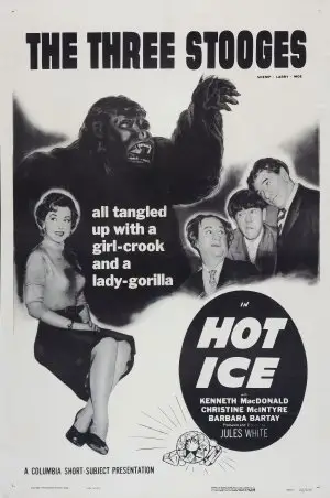Hot Ice (1955) White T-Shirt - idPoster.com