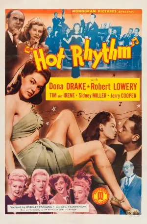 Hot Rhythm (1944) Women's Colored  Long Sleeve T-Shirt - idPoster.com