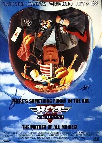 Hot Shots! (1991) Men's Colored Hoodie - idPoster.com