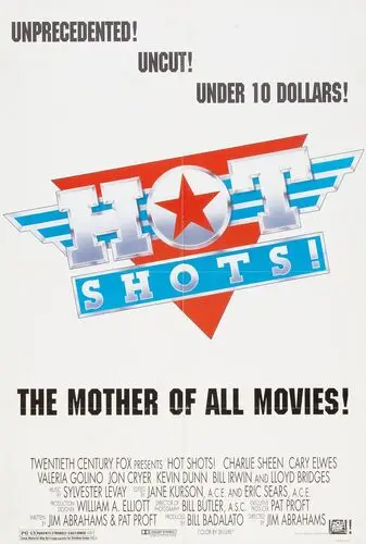 Hot Shots! (1991) Men's Colored T-Shirt - idPoster.com