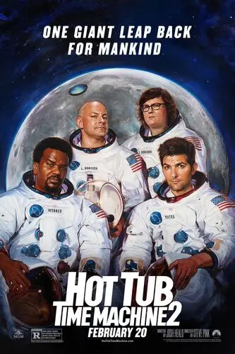 Hot Tub Time Machine 2 (2015) White Tank-Top - idPoster.com