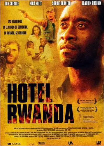 Hotel Rwanda (2004) Men's Colored T-Shirt - idPoster.com