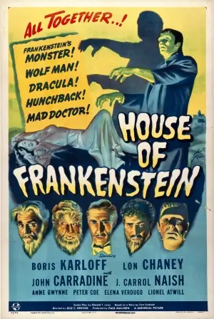 House of Frankenstein (1944) Baseball Cap - idPoster.com