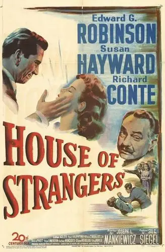 House of Strangers (1949) Women's Colored Tank-Top - idPoster.com