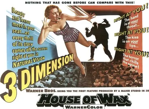House of Wax (1953) White T-Shirt - idPoster.com