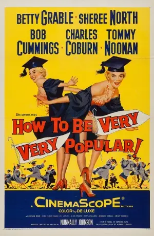 How to Be Very, Very Popular (1955) Fridge Magnet picture 400207