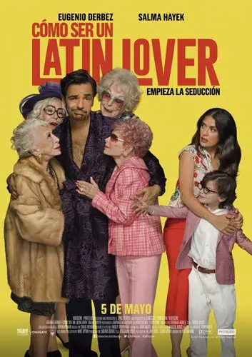How to Be a Latin Lover (2017) White Tank-Top - idPoster.com