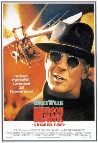 Hudson Hawk (1991) Women's Colored Hoodie - idPoster.com
