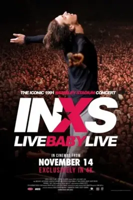 INXS: Live Baby Live (1991) Women's Colored T-Shirt - idPoster.com