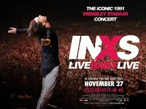 INXS: Live Baby Live (1991) Drawstring Backpack - idPoster.com