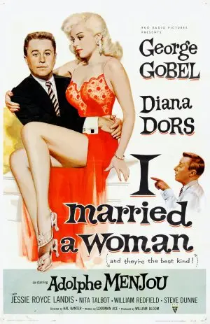 I Married a Woman (1958) Women's Colored  Long Sleeve T-Shirt - idPoster.com