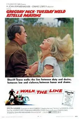 I Walk the Line (1970) White T-Shirt - idPoster.com