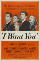 I Want You (1951) posters and prints