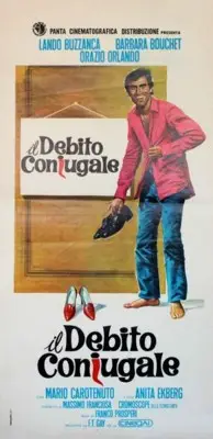 Il debito coniugale (1970) Men's Colored Hoodie - idPoster.com