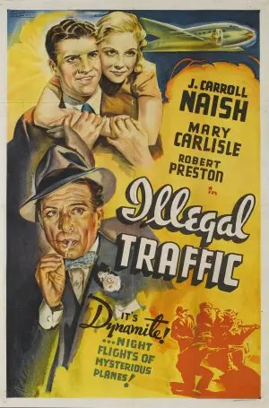Illegal Traffic (1938) Men's Colored  Long Sleeve T-Shirt - idPoster.com