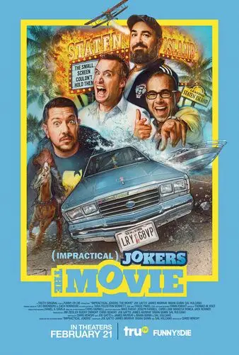 Impractical Jokers: The Movie (2020) Drawstring Backpack - idPoster.com