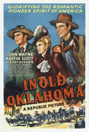 In Old Oklahoma (1943) Women's Colored Hoodie - idPoster.com