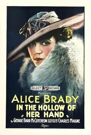 In the Hollow of Her Hand (1918) Men's Colored Hoodie - idPoster.com