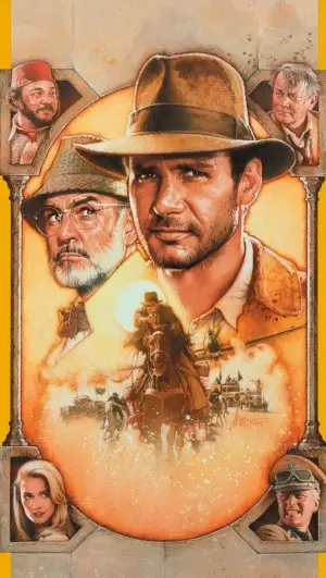 Indiana Jones and the Last Crusade (1989) Women's Colored Hoodie - idPoster.com