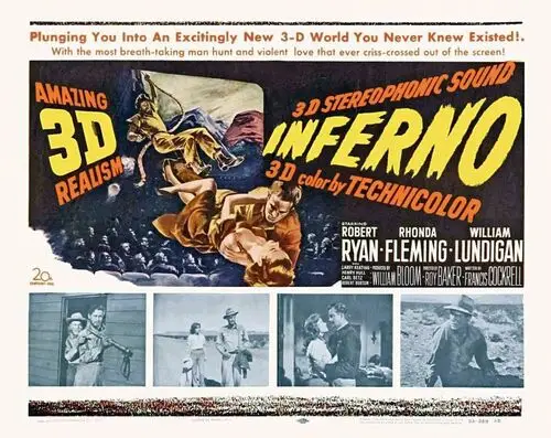Inferno (1953) Men's Colored Hoodie - idPoster.com