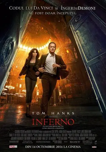 Inferno (2016) White T-Shirt - idPoster.com