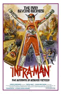 Infra-Man (1975) Men's Colored T-Shirt - idPoster.com