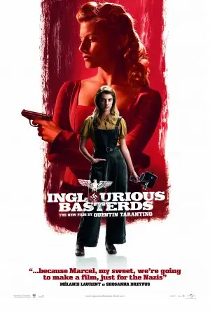 Inglourious Basterds (2009) White T-Shirt - idPoster.com